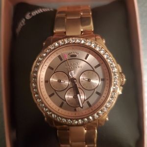 Rose Gold Juicy Couture Watch